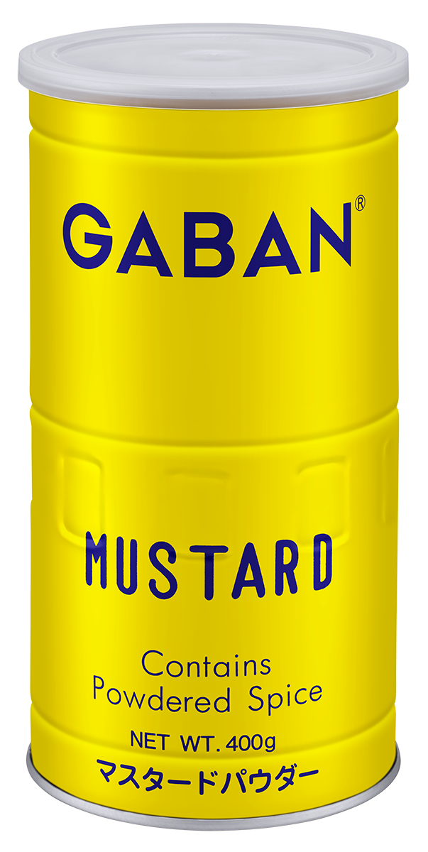 ギャバン マスタード パウダー 400g缶