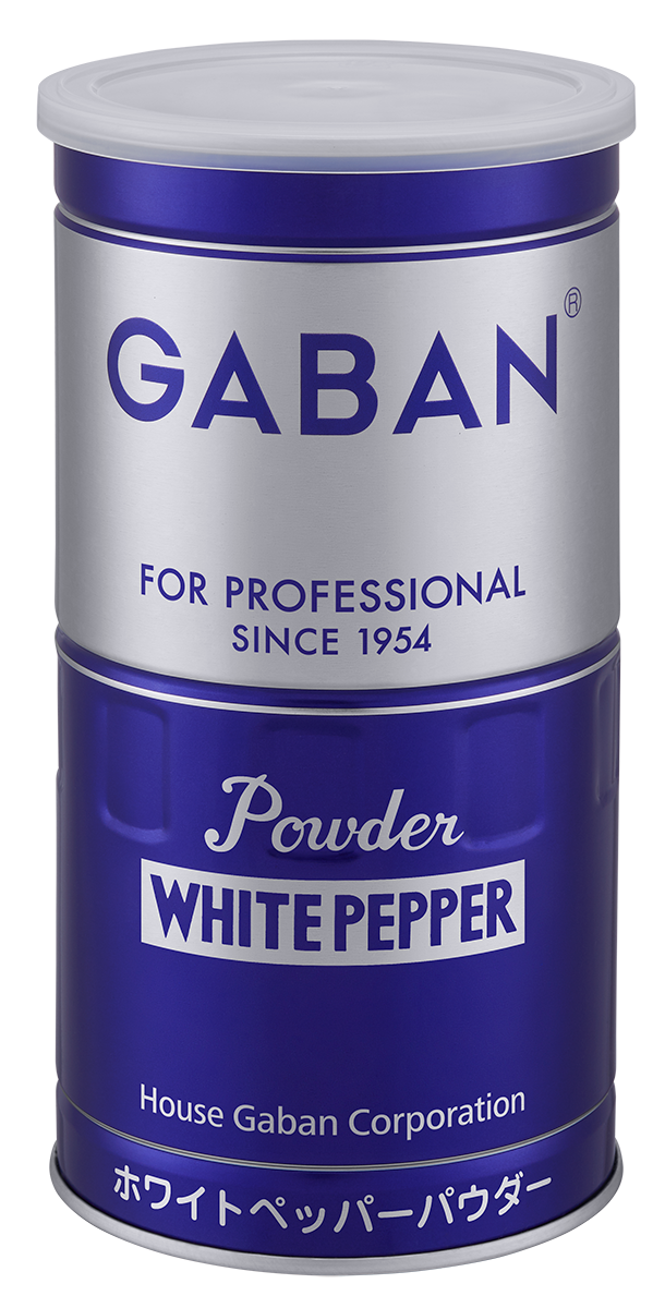 ギャバン ホワイトペッパーパウダー 丸缶 420g