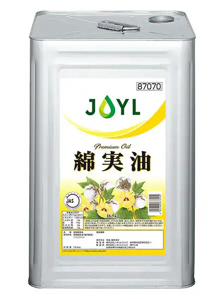 Jオイル 綿実油 1斗缶